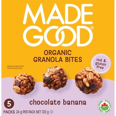 Made Good Chocolate Banana Granola Minis 24 g, $16.62/100g