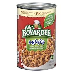 Canned Pasta in Tomato Sauce