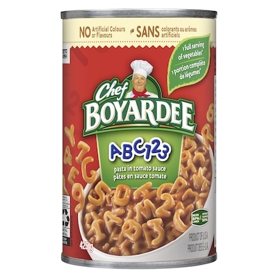 Canned Pasta in Tomato Sauce