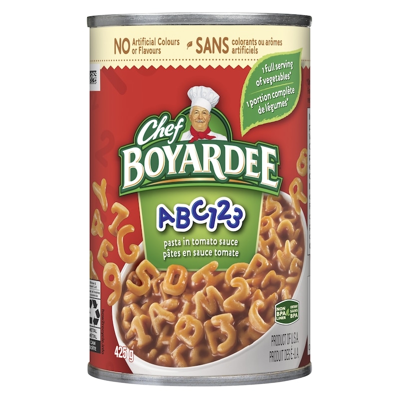 Canned Pasta in Tomato Sauce