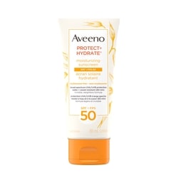 Aveeno Protect + Hydrate Moisturizing Sunscreen SPF 50 88 ml, $18.17/100ml