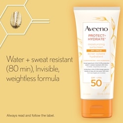 Aveeno Protect + Hydrate Moisturizing Sunscreen SPF 50 - 88 ml | Zehrs