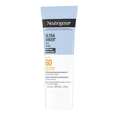 Ultra Sheer Écran solaire Visage FPS 60