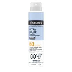 Neutrogena Ultra Sheer Spray SPF 60 141 g, $10.21/100g