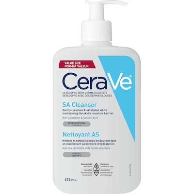 Cerave Salicylic Acid Cleanser Value Size 473 ml, $4.45/100ml
