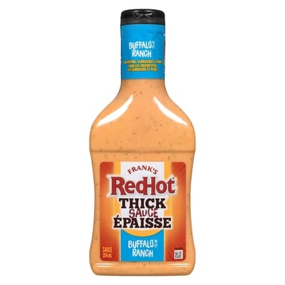 Frank’s RedHot Redhot Buffalo Ranch Sauce Pour Ailes 354 ml, 1,69 $/100ml