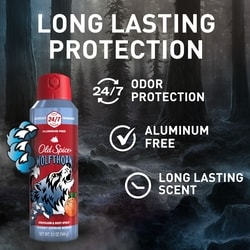 Old Spice Wild Collection Bodyspray Wolfthorn - 144 g | Real