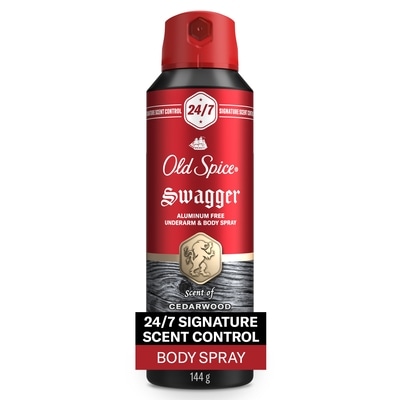 Old Spice Aluminum Free Body Spray for Men, Swagger 174 g, $6.24/100g