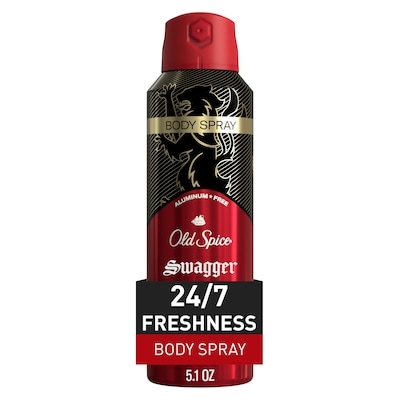 Old Spice Aluminum Free Body Spray for Men, Swagger 174 g, $7.75/100g