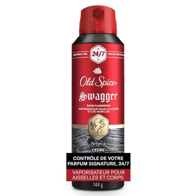 Old Spice Vaporisateur pour le corps sans aluminium pour hommes, Swagger 174 g, 7,63 $/100g