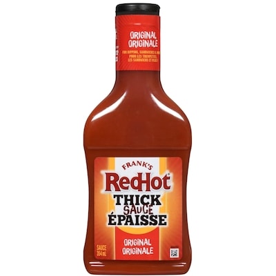 Frank’s RedHot Redhot Sauce Originale Épaisse 354 ml, 1,49 $/100ml
