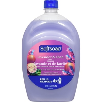 Softsoap Soap, Deeply Moisturizing Liquid Hand Refill, Lavender & Shea Butter 1.47 l, $0.54/100ml