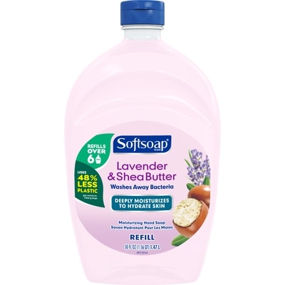 Softsoap Recharge De Savon Liquide Pour Les Mains Hydratant Intense Lavender & Shea Butter 1.47 l, 0,54 $/100ml