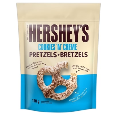 Hershey's Cookies' N' Creme Coated Pretzels 170 g, $3.82/100g