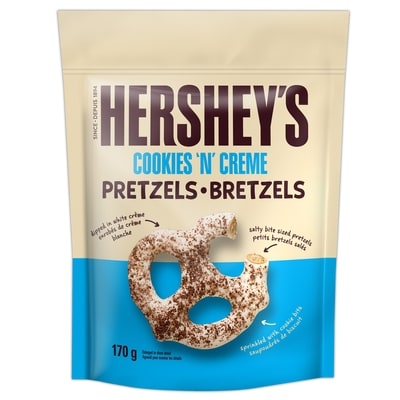 Hershey's Cookies' N' Creme Coated Pretzels 170 g, $3.23/100g