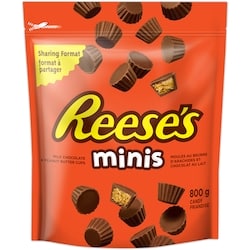 Reese's Reese Minis Peanut Butter Cups Candy 800 g, $1.94/100g