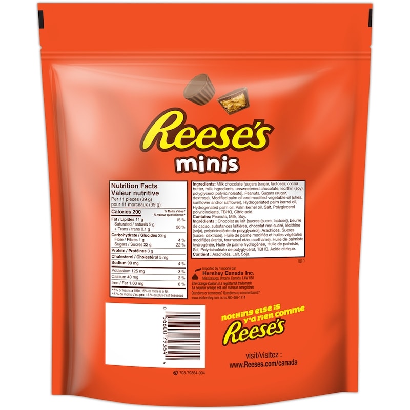 Reese Minis Peanut Butter Cups Candy