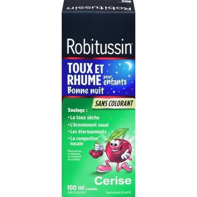 Robitussin Sirop pour la toux et le rhume pour enfants 100 ml, 11,49 $/100ml