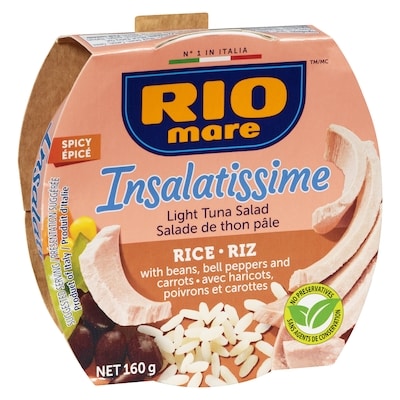 Insalatissime Rice and Light Tuna Salad Spicy 