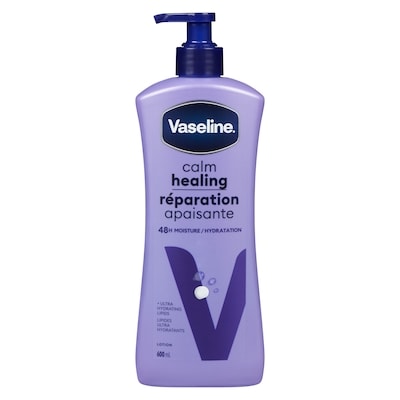 Vaseline Calm Healing Body Lotion 48H moisture 600 ml, $1.79/100ml