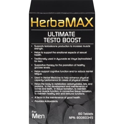 HerbaMAX Boost Libido 60 ea, $0.72/1ea