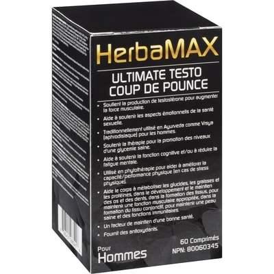 HERBAMAX ULTIME TESTO ET LIBID
