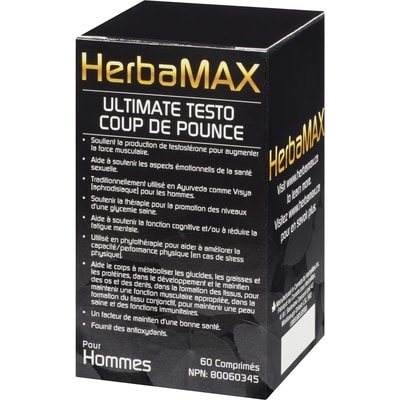 HERBAMAX ULTIME TESTO ET LIBID