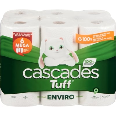 Cascades Paper Towel 6 ea, $2.33/1ea