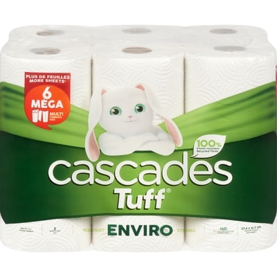 Cascades Et Cas Tuff Env 6/160 6 ea, 2,33 $/1ch