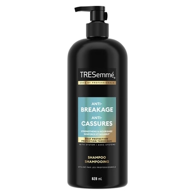 Tresemme Shampoo for split ends Anti-Breakage reduces hair breakage up to 80% 828 ml, $1.03/100ml
