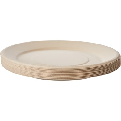 Assiettes en bambou Priorité planète