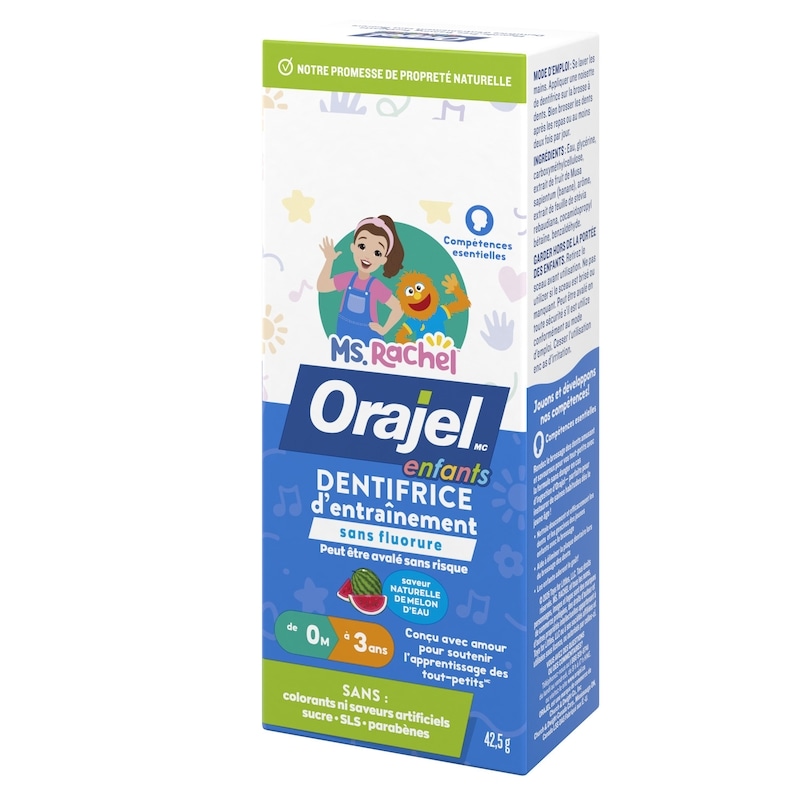 Kids CoComelon™ Fluoride-Free Training Toothpaste
