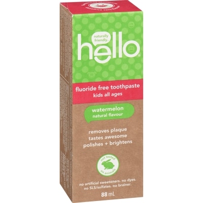 Fresh Watermelon Fluoride Free Kids Toothpaste