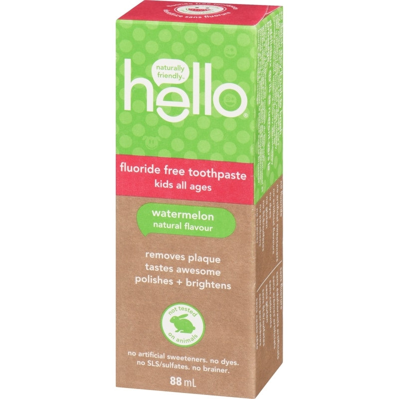 Fresh Watermelon Fluoride Free Kids Toothpaste
