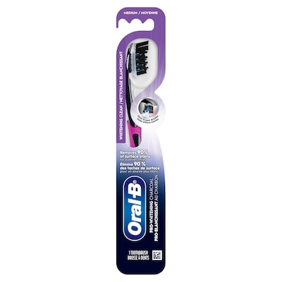 Oral B Pro-Flex Charcoal Manual Toothbrush, Medium 1 ea, $6.49/1ea