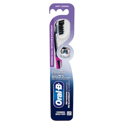 Oral-B Brosse à dents manuelle au charbon Pro-Flex, souple 1 ea, 6,49 $/1ch