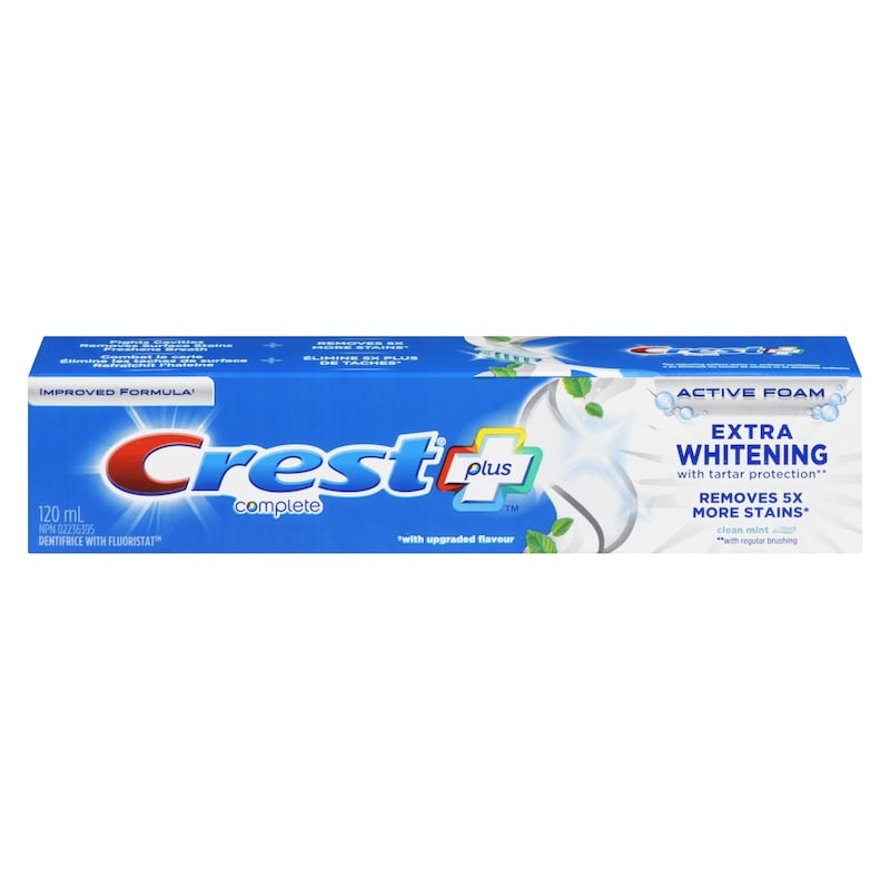 Complete Plus Extra Whitening Toothpaste, Clean Mint