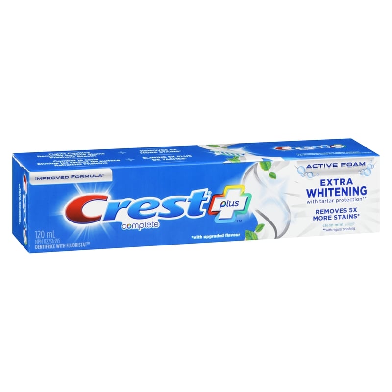 Complete Plus Extra Whitening Toothpaste, Clean Mint
