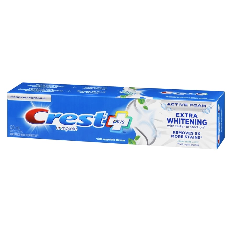 Complete Plus Extra Whitening Toothpaste, Clean Mint