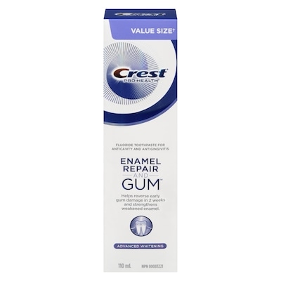 Crest Prohealth Toothpaste Gum and Enamel Repair Advanced Whitening 110 ml, $9.54/100ml