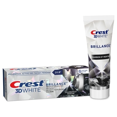 Crest Dentifrice 3D White Brilliance, Charbon 85 ml, 7,06 $/100ml