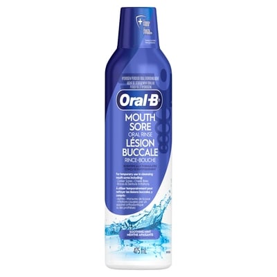 Oral B Mouth Sore Special Care Oral Rinse 475 ml, $3.26/100ml