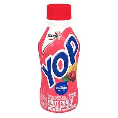 Yoplait Édition Fruitée - Saveur De Punch Aux Fruits 200 ml, 0,65 $/100ml