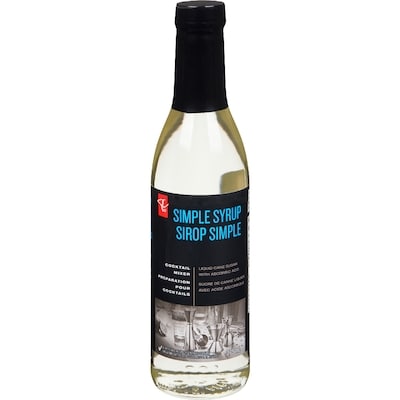 PC Black Label Simple Syrup 375 ml, $1.46/100ml