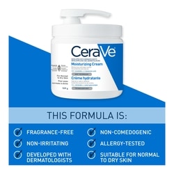 Cerave Moisturizing Cream, for All Skin Types - 539 g | Real