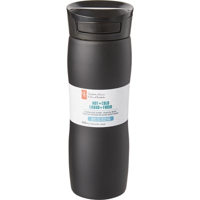 le Choix du Président President's Choice Tasse de voyage isotherme, 400 mL – Noir 1 ea, 20,00 $/1ch