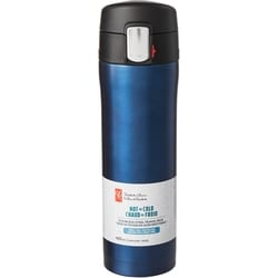 President's Choice President's Choice Stainless Steel Mug With Locking Mechanism, 420mL - Blue 1 ea, $19.00/1ea