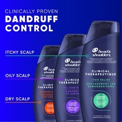 Head & Shoulders Clinical Oil Control Shampoo, for Stubborn
