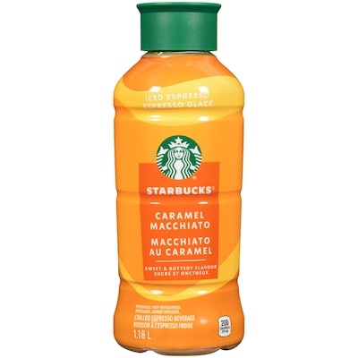 Starbucks Espressos glacés Classiques Starbucks Macchiato au caramel 1.18 l, 0,72 $/100ml