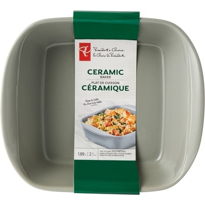 le Choix du Président Plat de cuisson ceramique 1 ea, 17,00 $/1ch